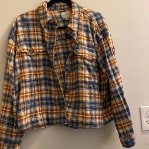 Cropped flannel from American Eagle